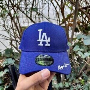 Dodgers Size Medium (M) LA Dodgers New Era Baseball Cap - Royal Blue Classic Spo